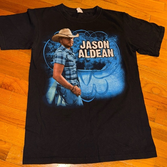 2011 Jason Aldean Concert T-Shirt My Kinda Party Tour Graphic Country Music SM - Picture 1 of 4